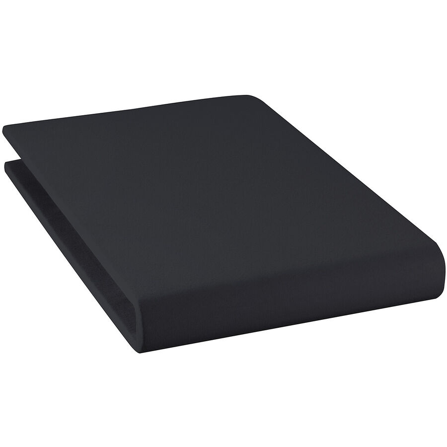 Fixleintuch Rahel Schwarz Baumwolle 90 cm 200 cm