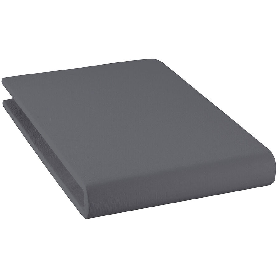 Fixleintuch Rahel Grau Baumwolle 90 cm 200 cm