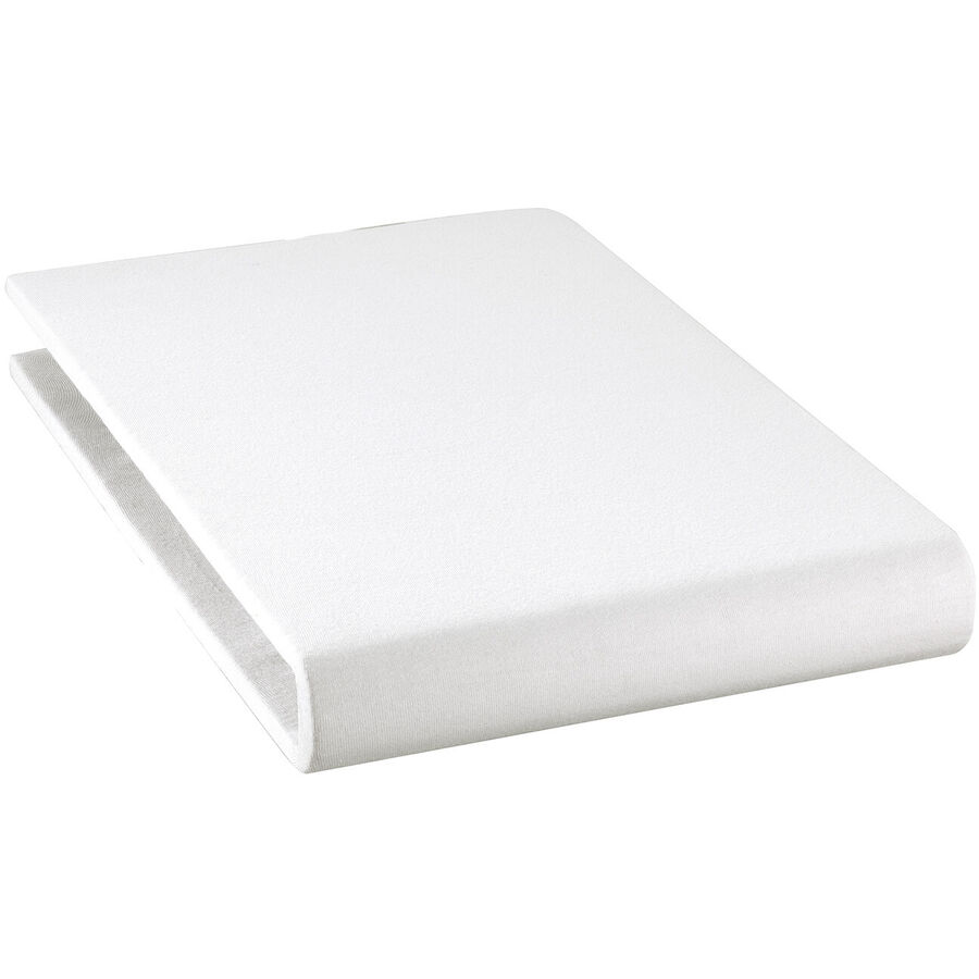 Fixleintuch Jael Weiss Baumwolle 90 cm 200 cm