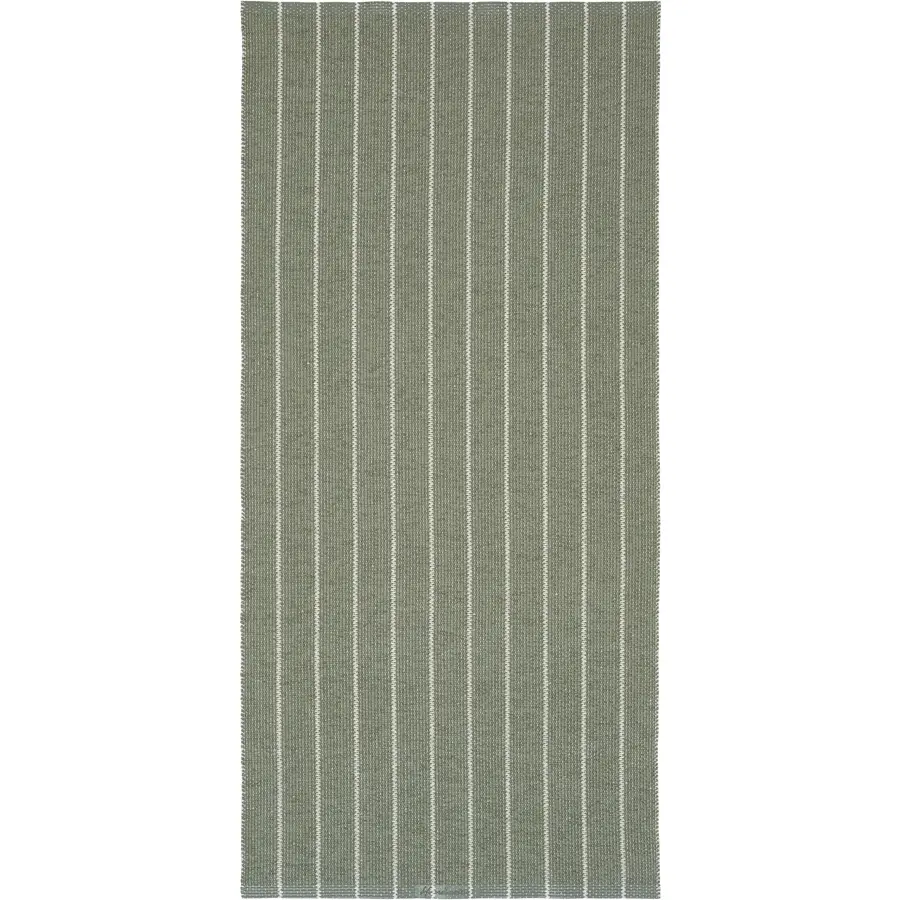 Outdoor-Teppich Rand grün Streifen Mischgewebe 150 x 250 cm