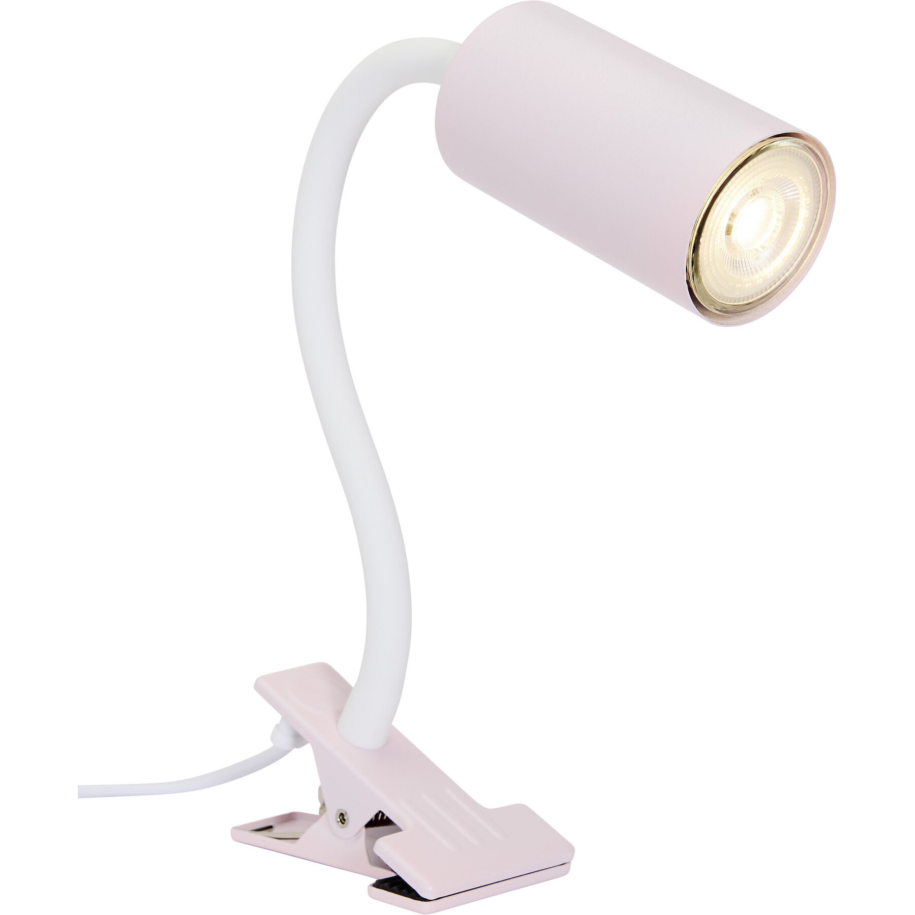 Bürolampe Morris rosa Metall/Kunststoff H 41.5 cm