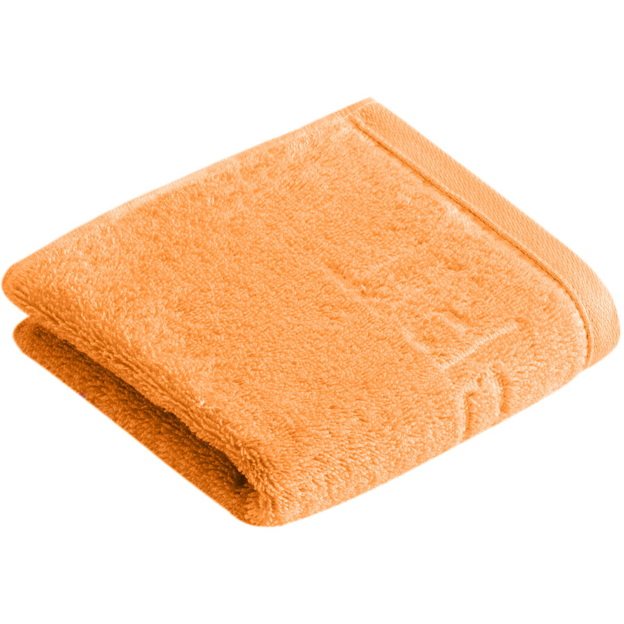 Esprit Gästetuch Modern Solid apricot 85 Prozent Baumwolle, 15 Prozent Tencel 30 x 50 cm – Material: 85% Baumwolle, 15% Tencel