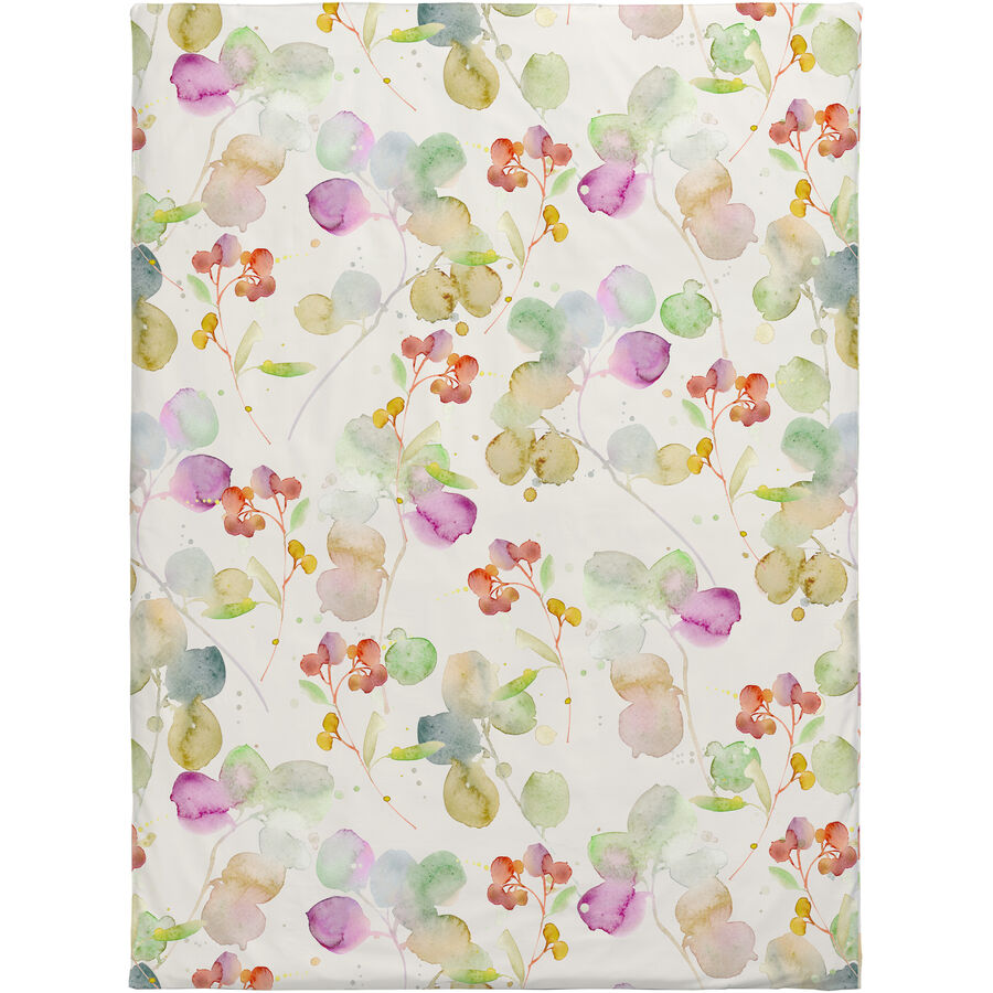 Duvetbezug Matera multicolor Blumenmuster Baumwolle 160 x 210 cm