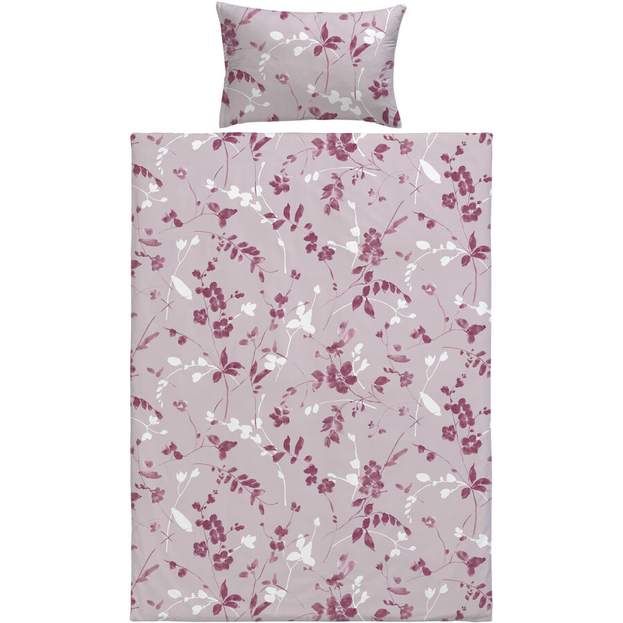 Bettwäschegarnitur Lanea Rosa Baumwolle 160 cm