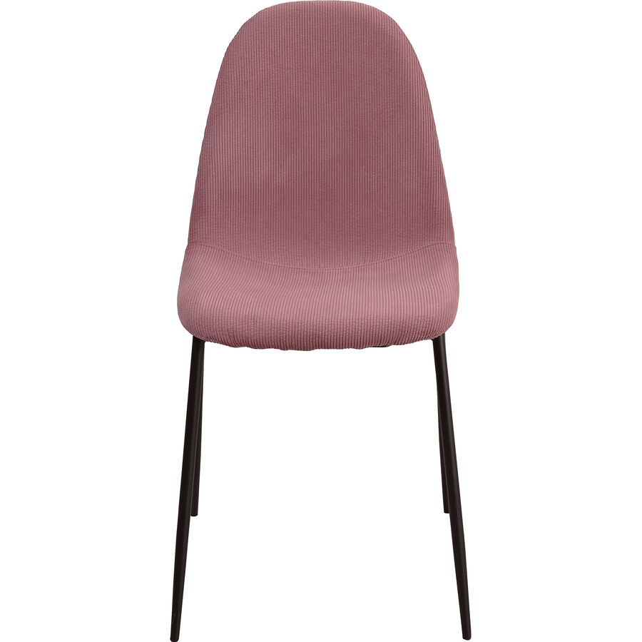Stuhl Maris Rosa Polyester/Metall 45 cm