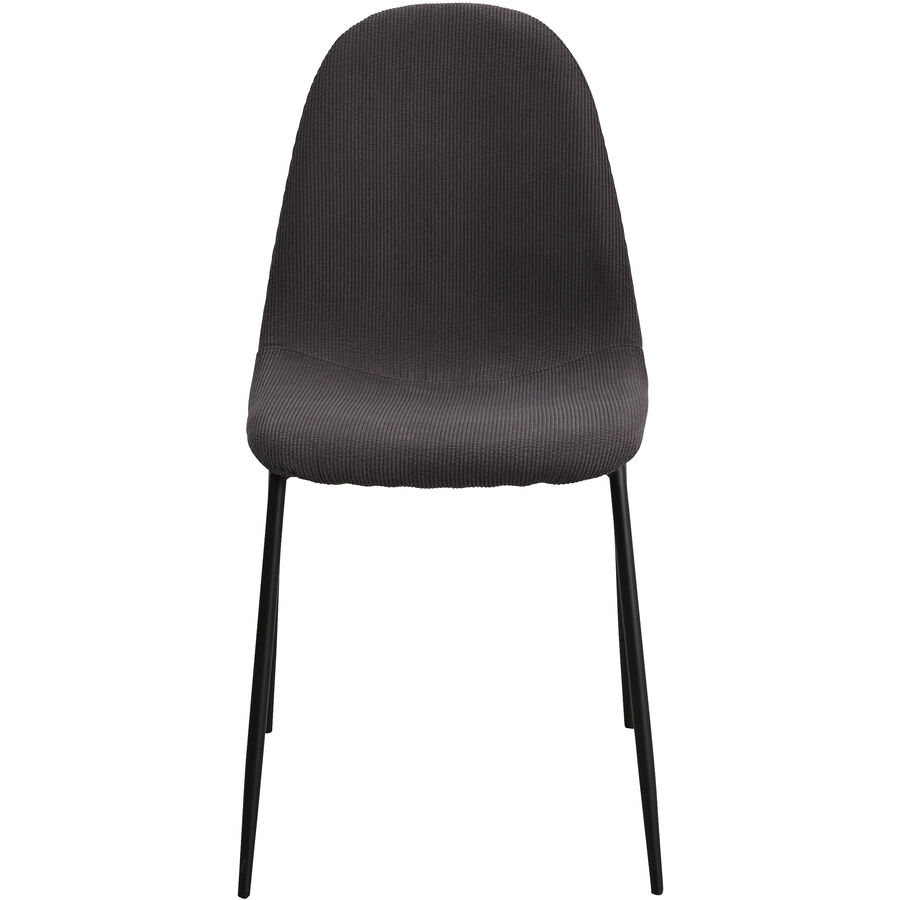 Stuhl Maris Grau Polyester/Metall 45 cm