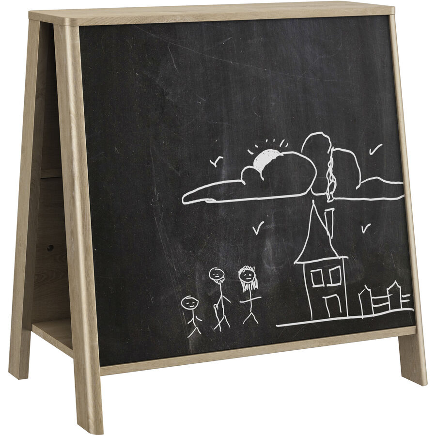 Scaffale per libri Achi Marrone Materiale a base di legno 75 cm 76 cm