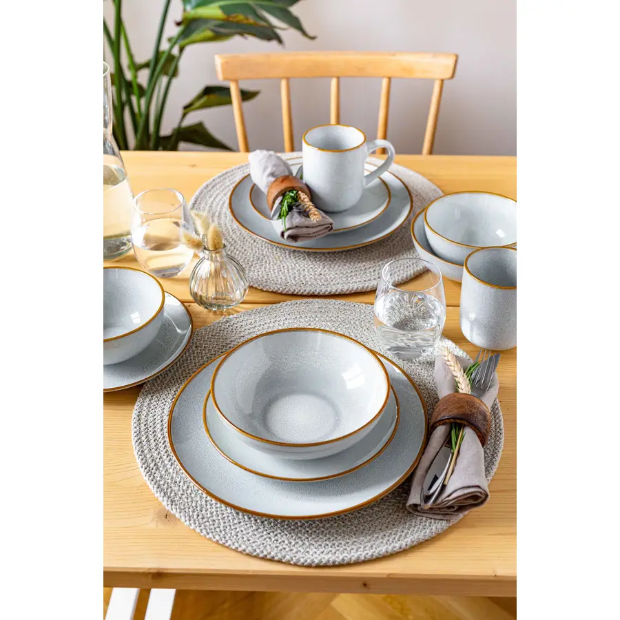 MÄSER 931554 Ossia - Set di piatti per 6 persone, stile mediterraneo MÄSER 931554 Ossia - Set di piatti per 6 persone, stile mediterraneo