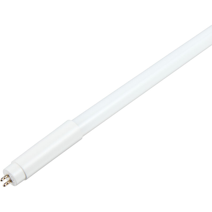 Philips Philips LED-Röhre T5, Ersatz für TL Mini 13W am KVG/VVG, 8,5W und 1050 Lumen, G5-Sockel, 531mm Länge, weiss (3000K), inkl, Dummy-Starter