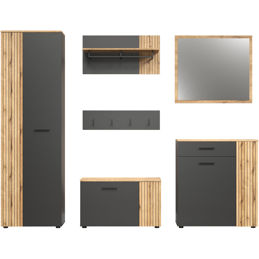 Garderobenmöbel Kayleigh