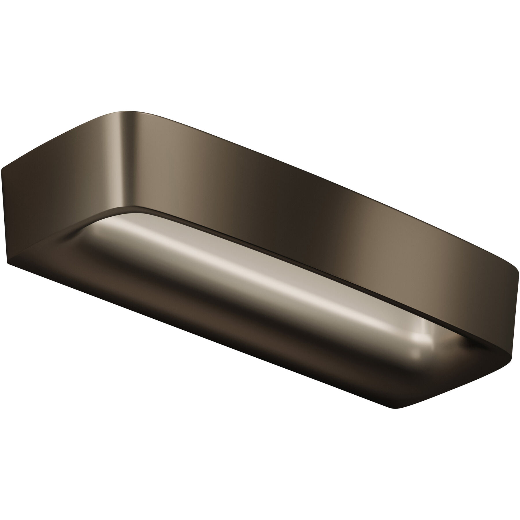 URBAN Wandlampe Aki Bronze Aluminium 3054 lm Dimmbar B 35.5 cm - LED - Lichtfarbe: Extra warmweiss - LED Energiesparlampen