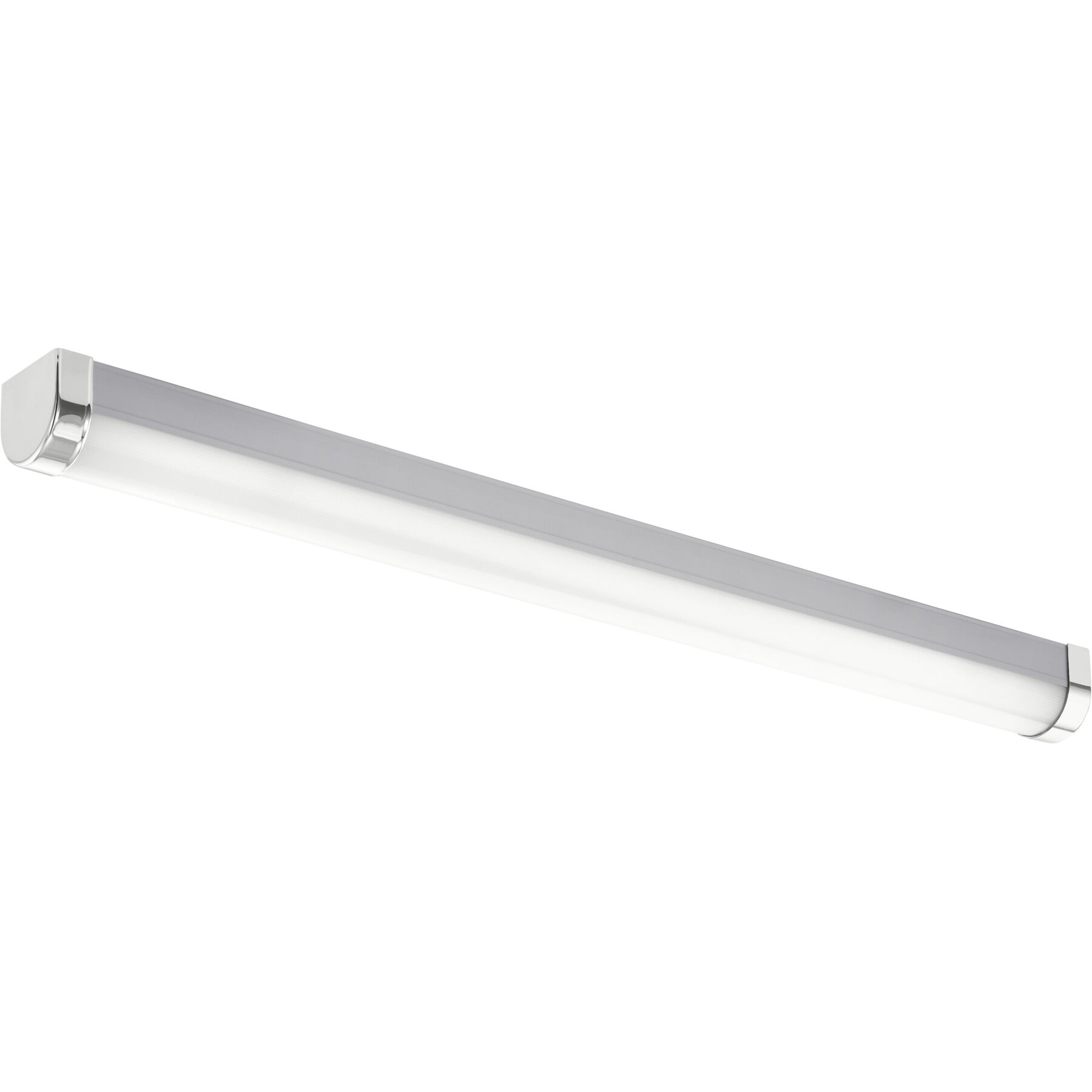 Eglo Wandlampe Tragacete 1 Silber, chrom Kunststoff/Stahl 1900 lm B 4.5 cm - LED - Lichtfarbe: Helles Neutralweiss - LED Energiesparlampen