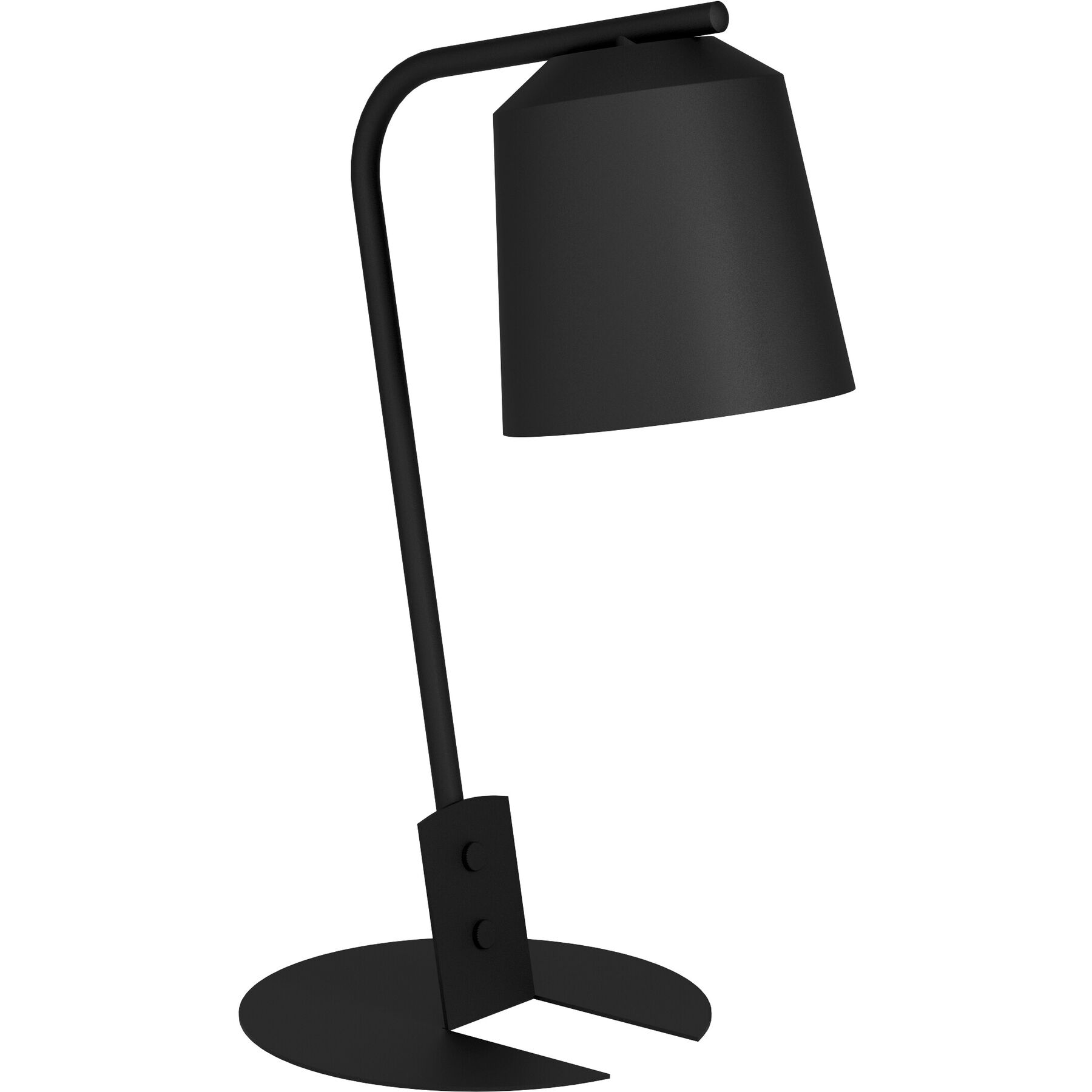 Eglo Tischlampe Oneda Schwarz/weiss Stahl H 44.5 cm