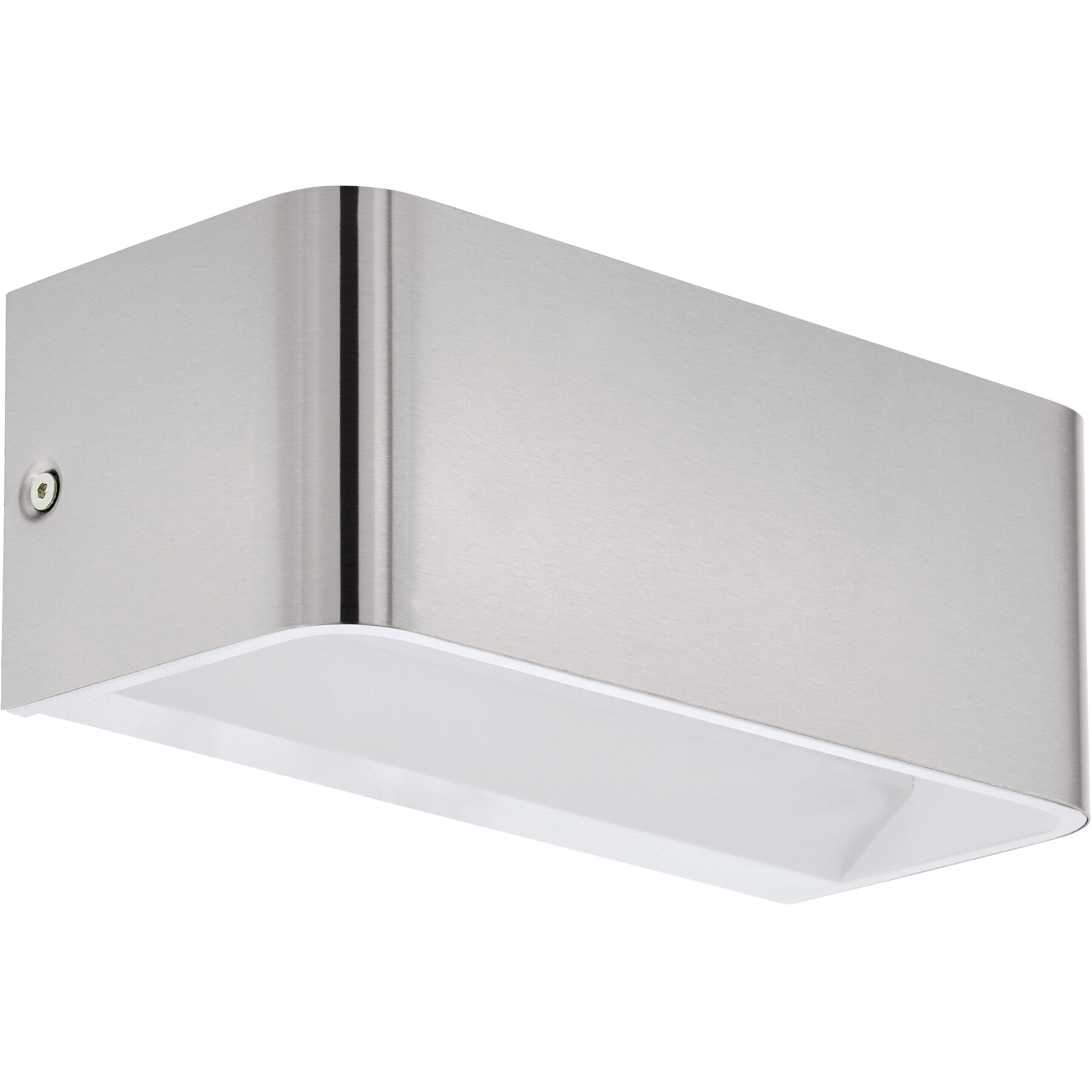 Eglo Wandlampe Sania 4 Nickel-matt Aluminium 1300 lm B 9 cm - LED - Lichtfarbe: Warmweiss - LED Energiesparlampen