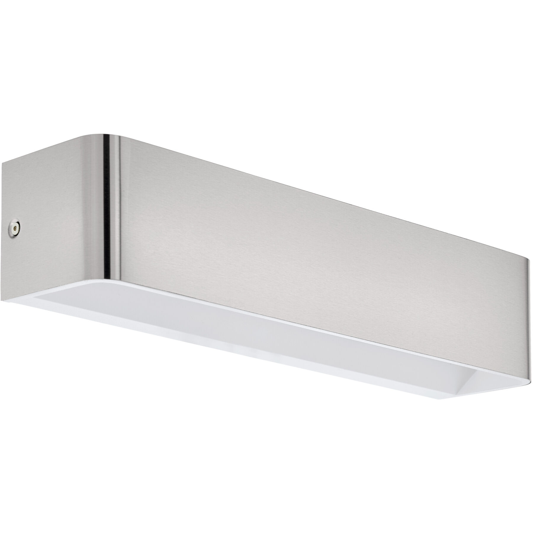 Eglo Wandlampe Sania 4 Nickel-matt Aluminium 1400 lm B 9 cm - LED - Lichtfarbe: Warmweiss - LED Energiesparlampen