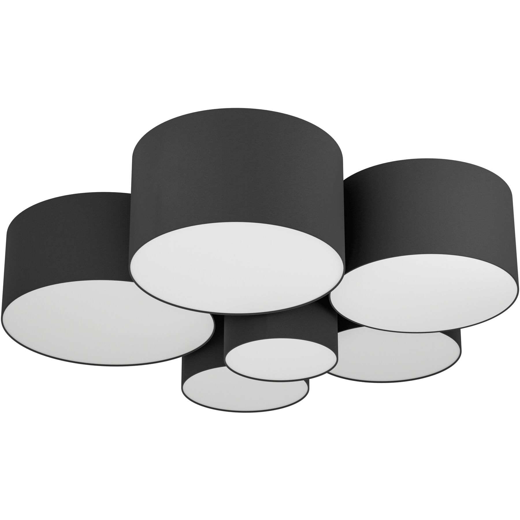 Eglo Deckenlampe Pastore 2 Weiss Stahl B 99 cm