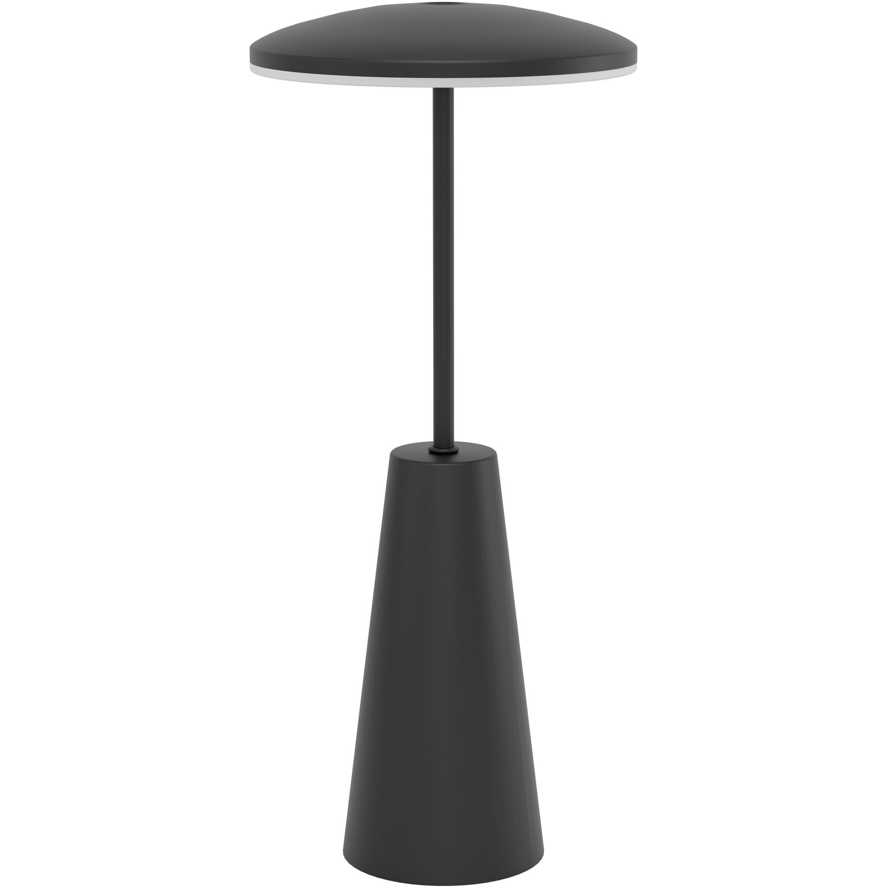 Eglo Tischlampe Piccola Schwarz Stahl H 28 cm 270 lm - LED - Lichtfarbe: Extra warmweiss - Helles Neutralweiss - LED Energiesparlampen