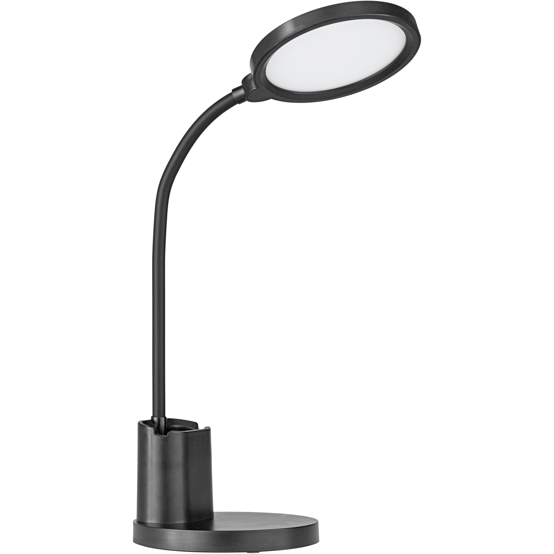 Eglo Tischlampe Brolini Schwarz Kunststoff H 55 cm 300 lm - LED - LED Energiesparlampen