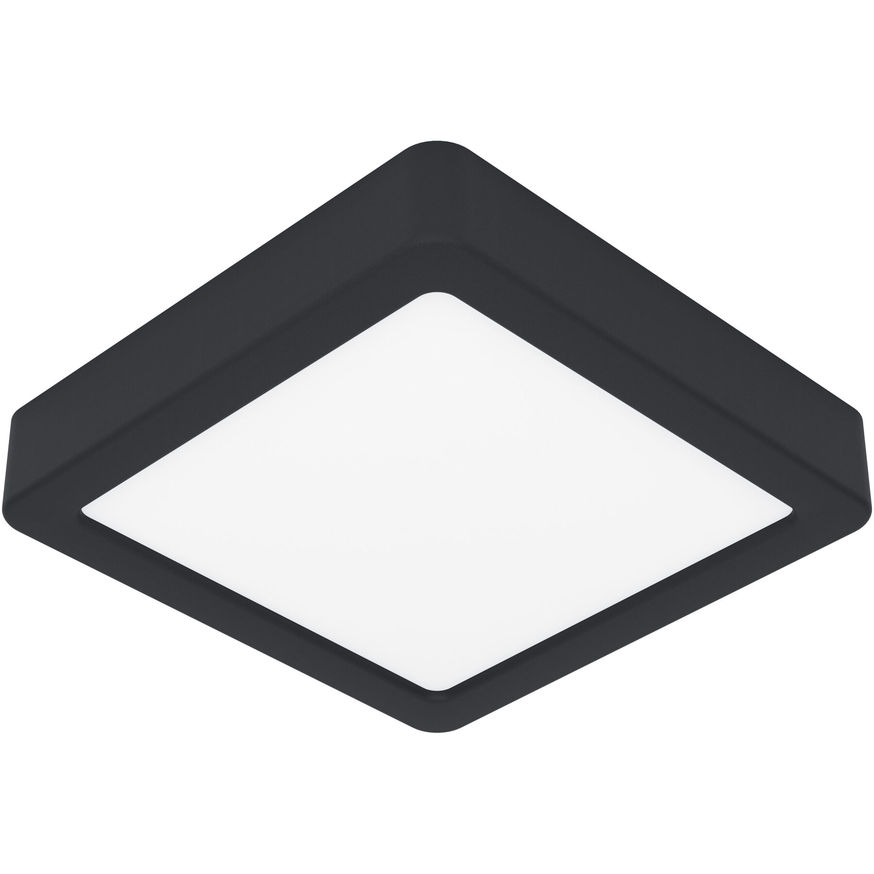 Eglo Deckenlampe Fueva 5 Schwarz Stahl 1350 lm Dimmbar B 16 cm - LED - Lichtfarbe: Warmweiss- LED Energiesparlampe