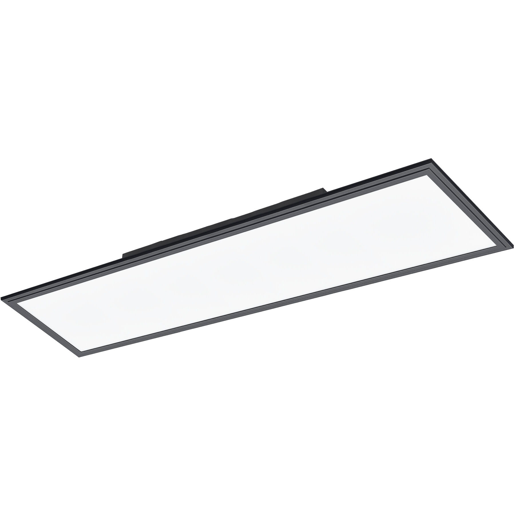 Eglo Deckenlampe Salobrena 1 Schwarz Aluminium/Stahl 4700 lm B 30 cm - LED - Lichtfarbe: Helles Neutralweiss - LED Energiesparlampen
