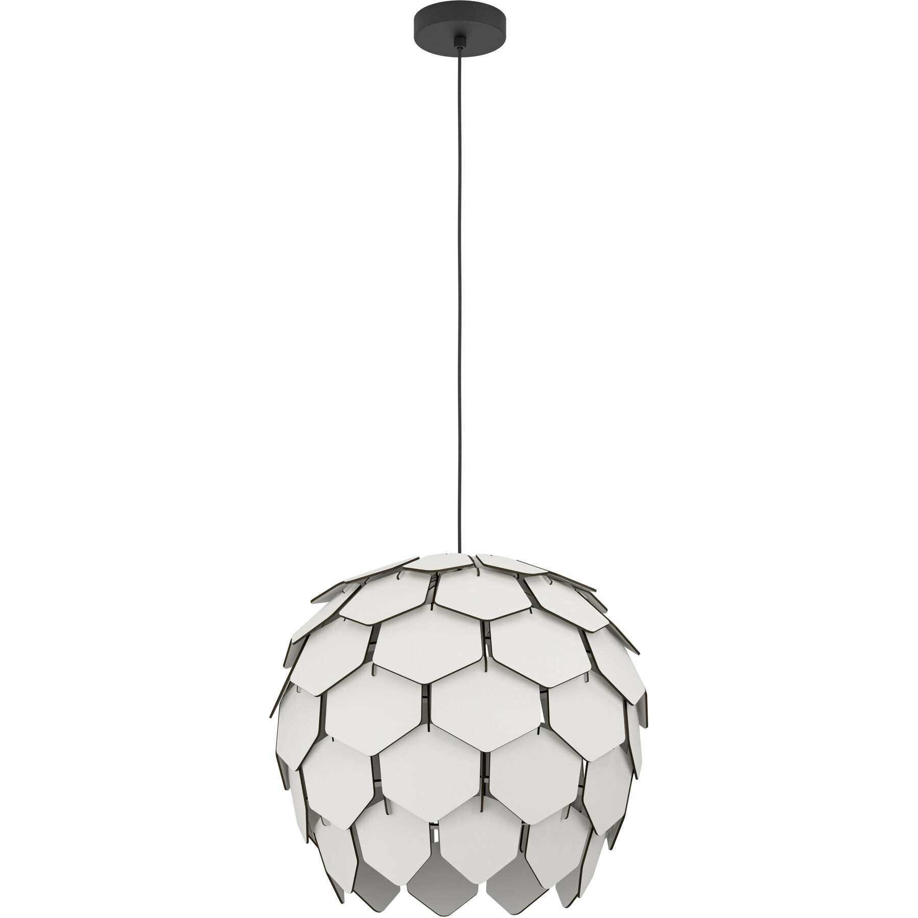 Eglo Pendellampe Mattanza Schwarz Stahl B 49.5 cm