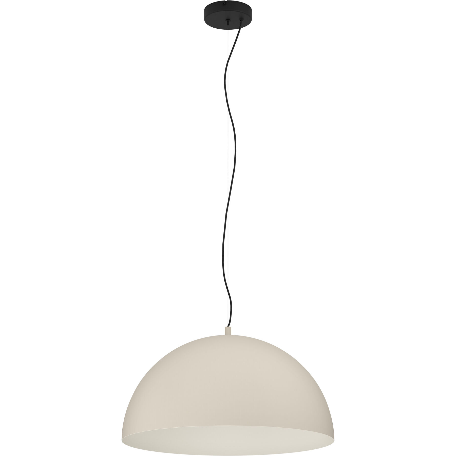 Eglo Pendellampe Gaetano 1 Schwarz Stahl B 53.5 cm