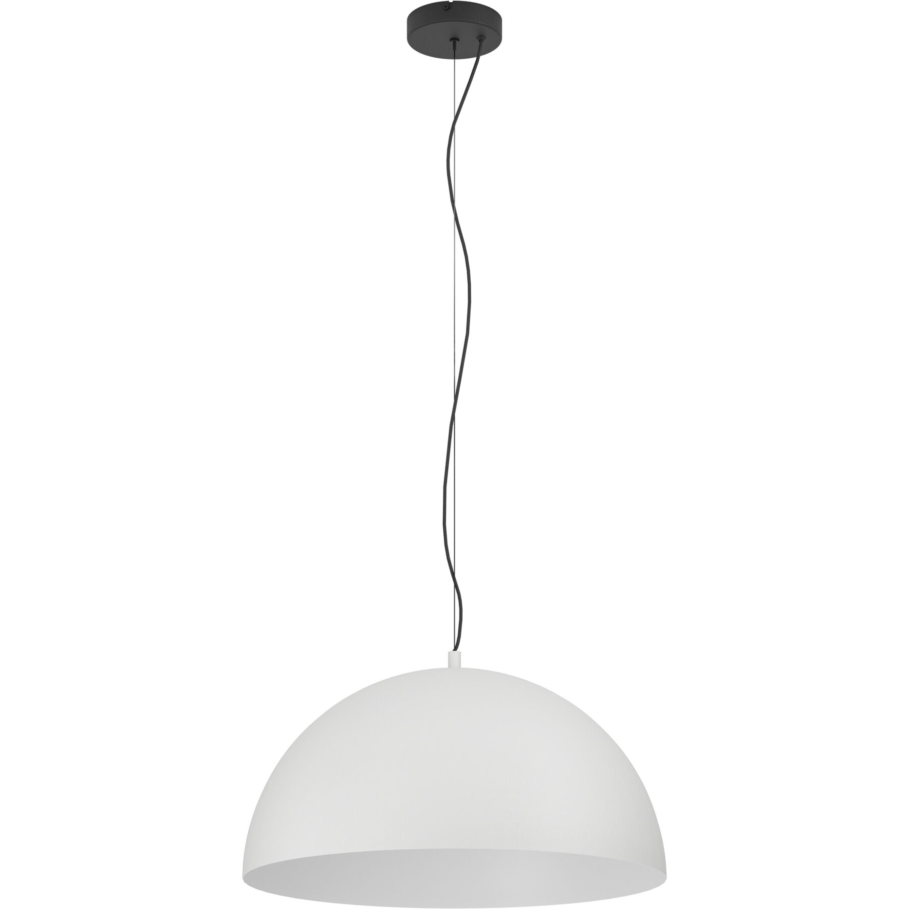 Eglo Pendellampe Gaetano 1 Grau Stahl B 53.5 cm