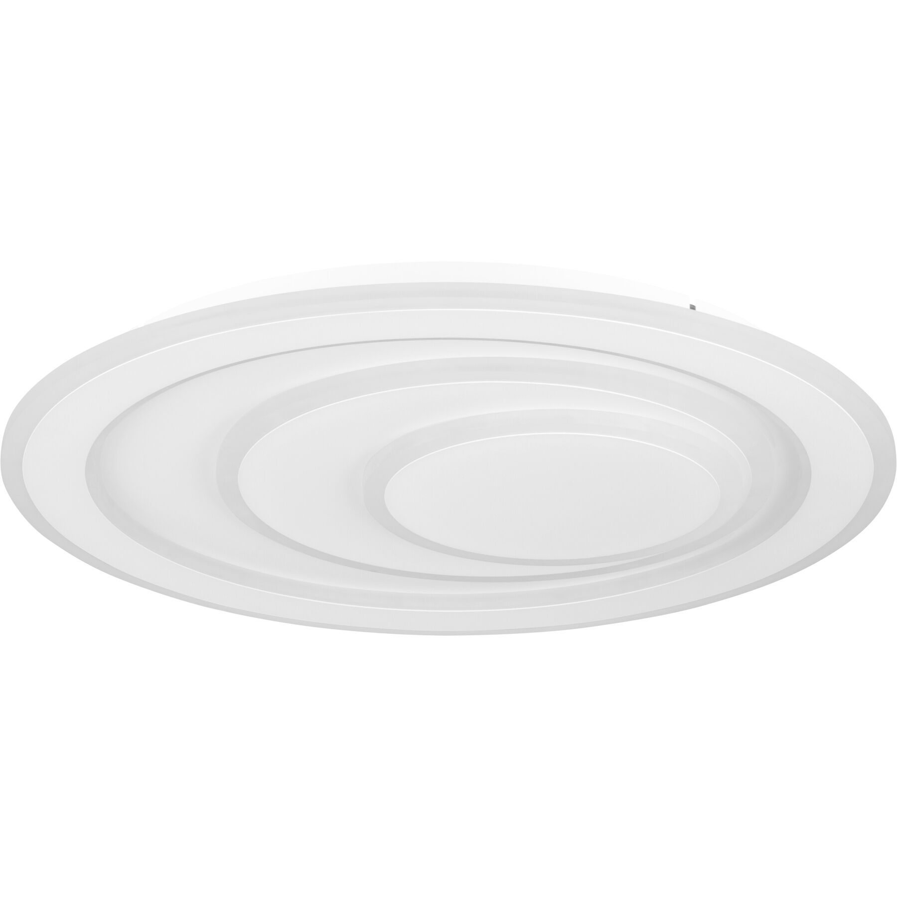 Eglo Deckenlampe Palagiano 1 Weiss Stahl 3200 lm B 48 cm - LED - Lichtfarbe: Helles Neutralweiss- LED Energiesparlampe