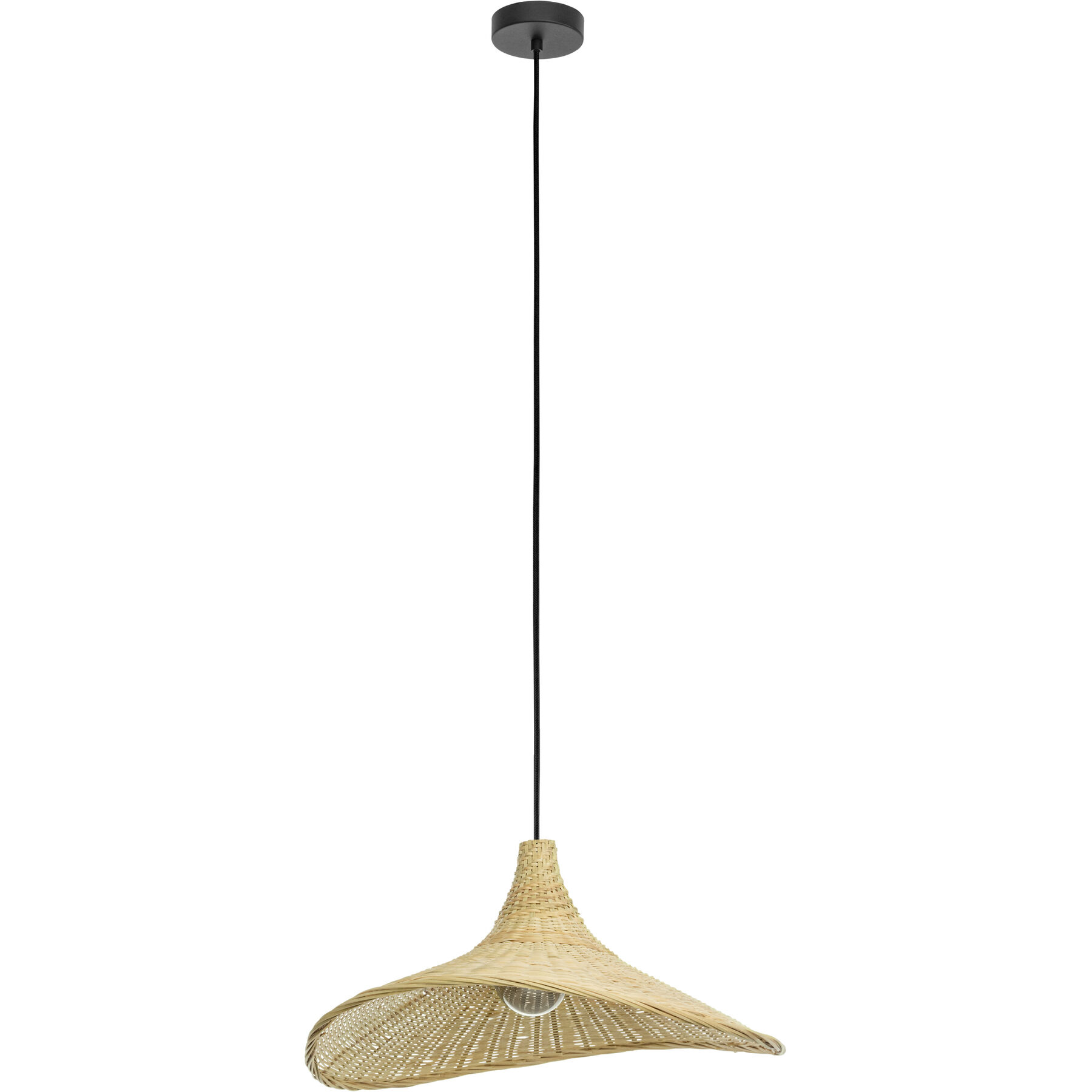 Eglo Pendellampe Haxey Schwarz Stahl B 50 cm