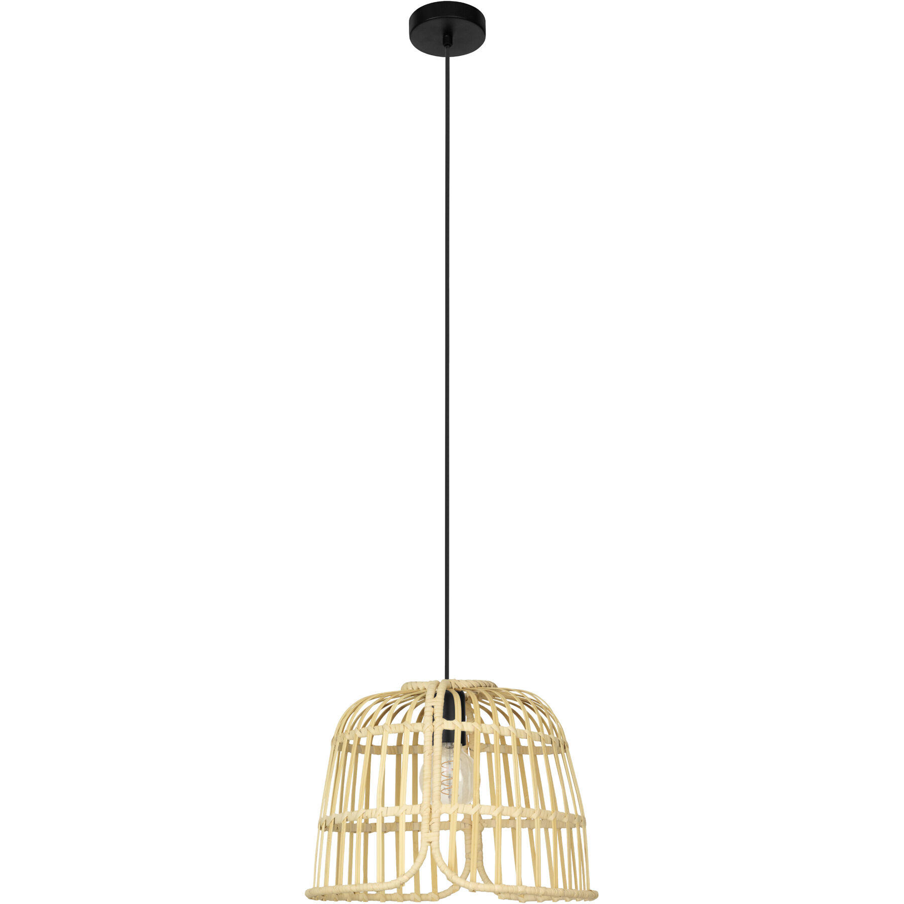 Eglo Pendellampe Glyneath Schwarz Stahl B 37.5 cm