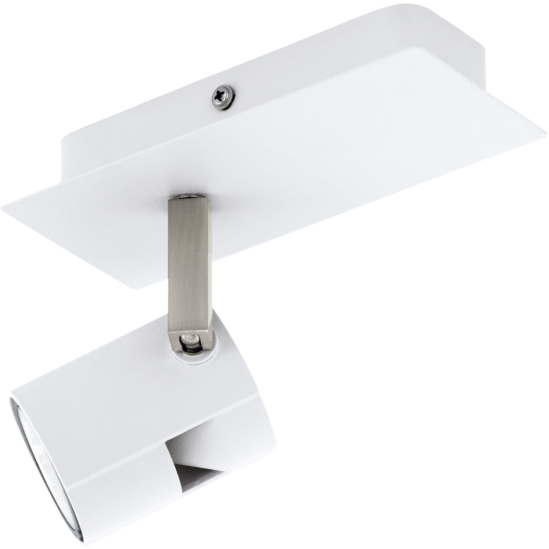 Eglo Spot Vergiano Nickel matt/weiss Aluminium/Stahl
