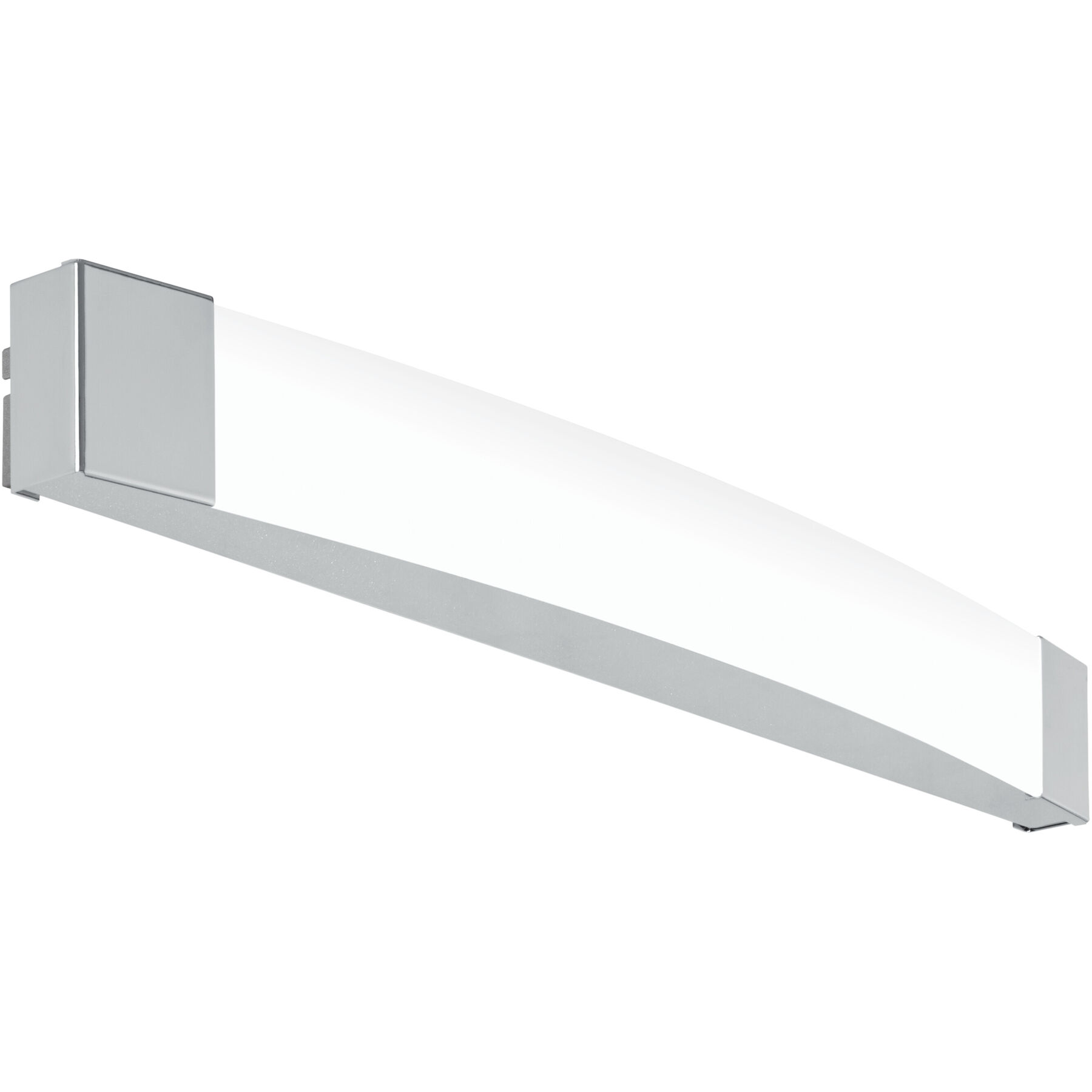 Eglo Wandlampe Siderno Chrom Stahl 1600 lm B 6.5 cm - LED - Lichtfarbe: Helles Neutralweiss - LED Energiesparlampen