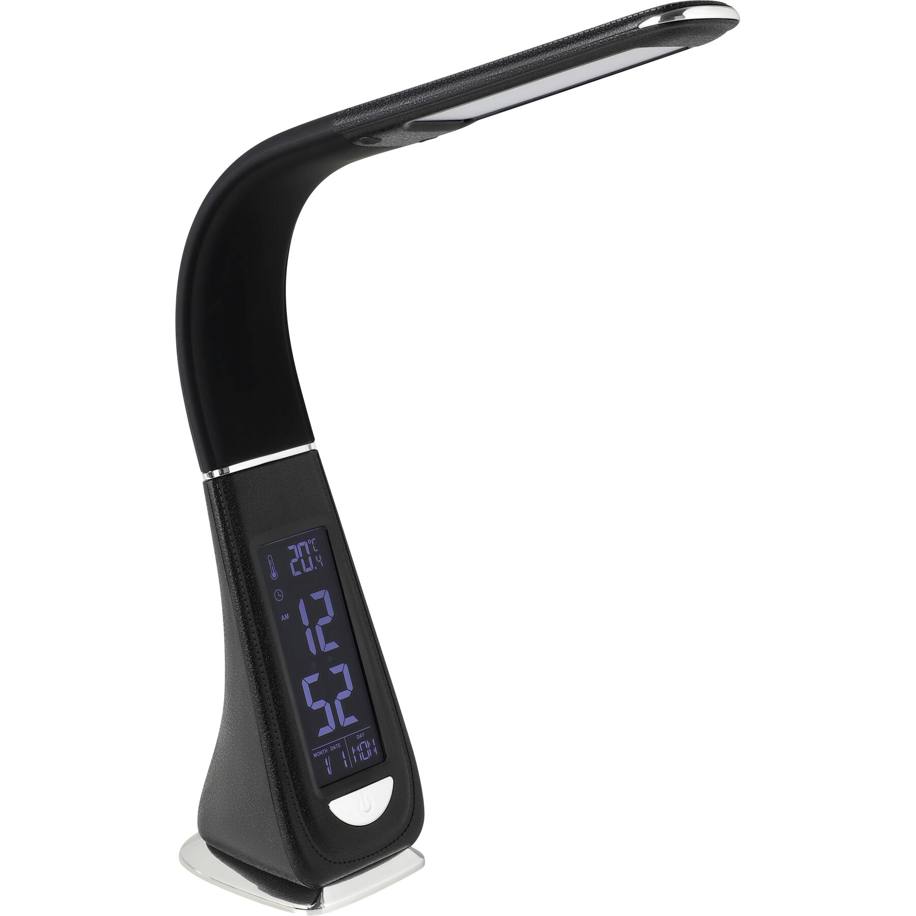 Eglo Tischlampe Cognoli Schwarz Kunststoff H 51 cm 430 lm - LED - Lichtfarbe: Tageslichtweiss- LED Energiesparlampe
