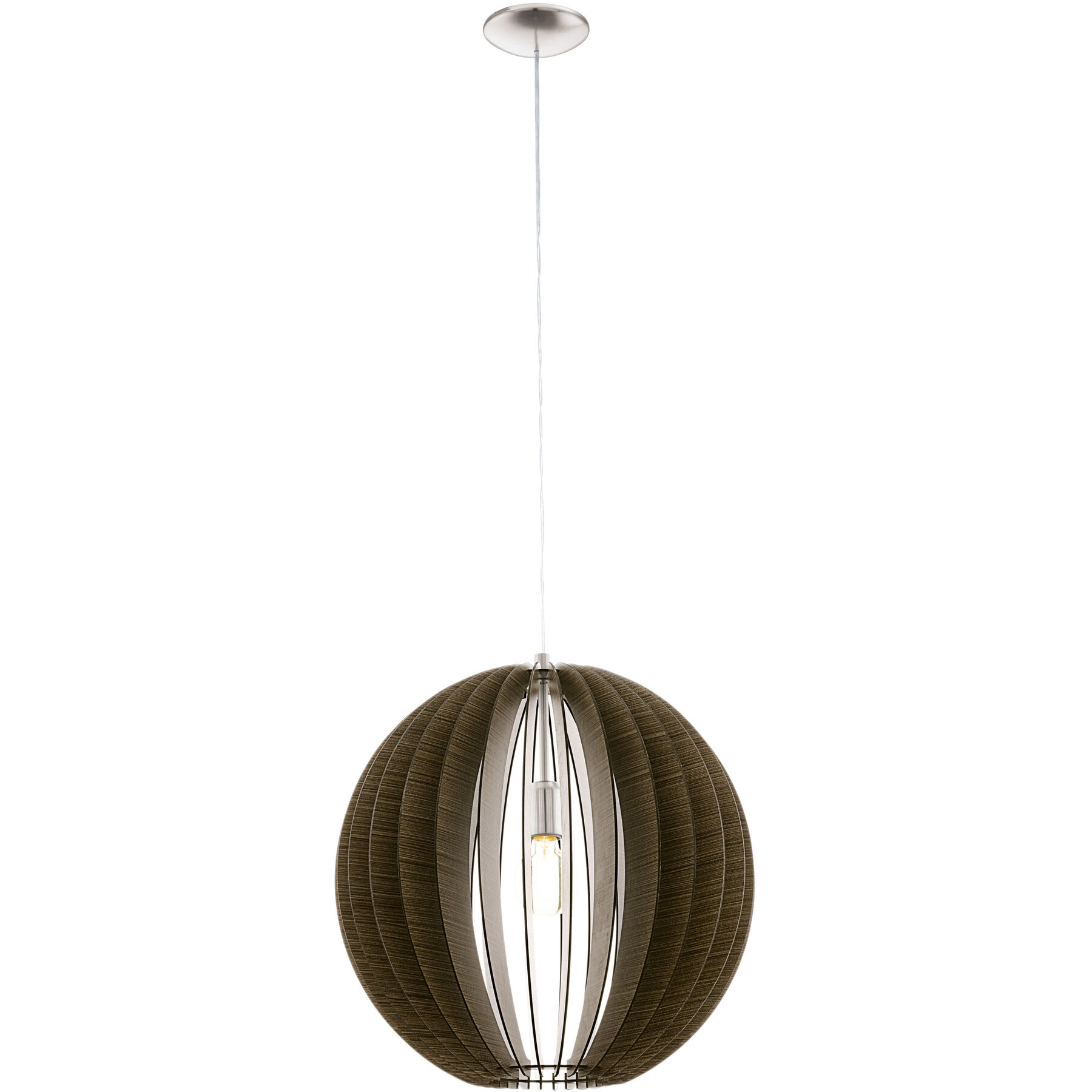 Eglo Pendellampe Cossano Nickel matt Stahl B 50 cm