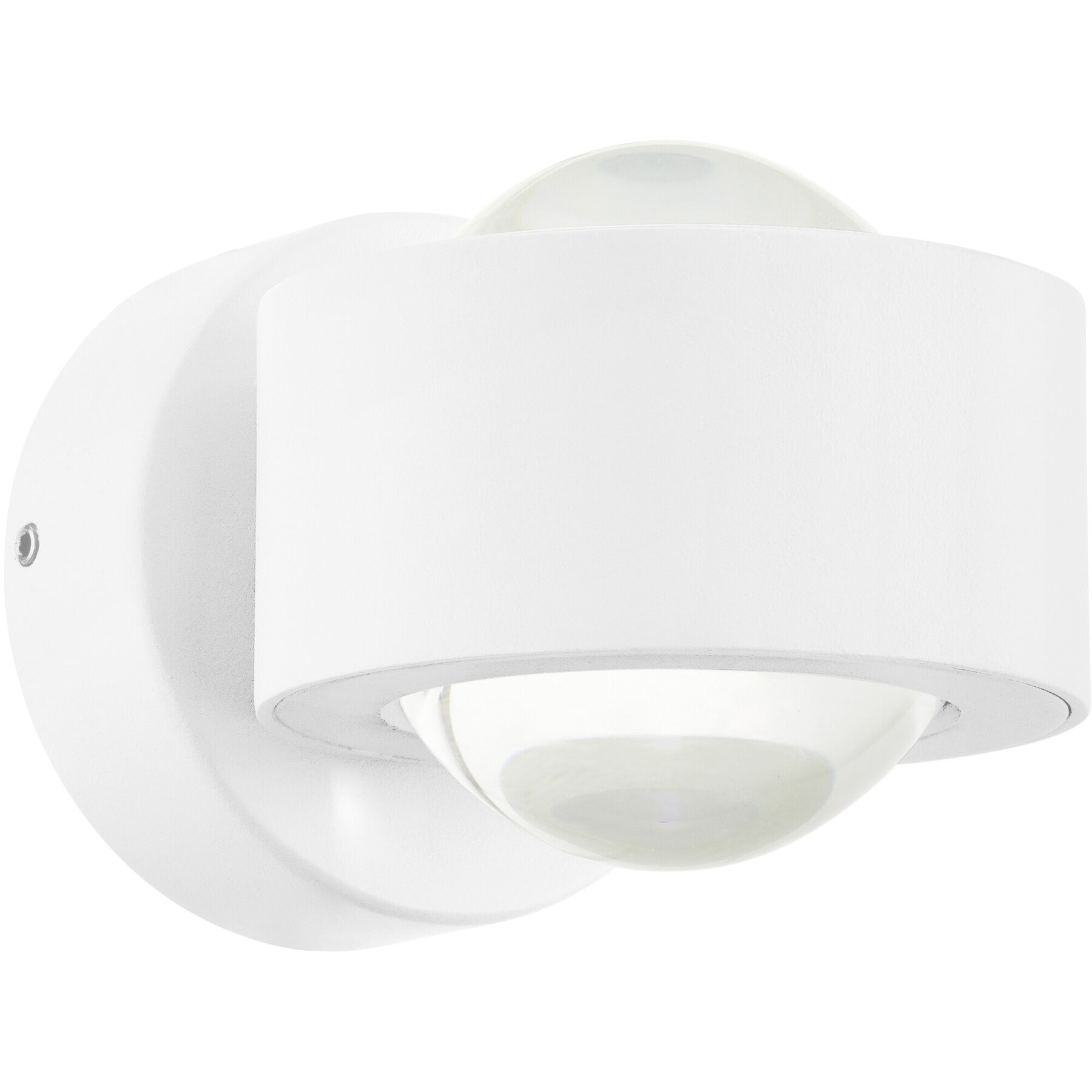 Eglo Wandlampe Ono 2 Weiss Aluminium 500 lm B 13 cm - LED - Lichtfarbe: Warmweiss - LED Energiesparlampen