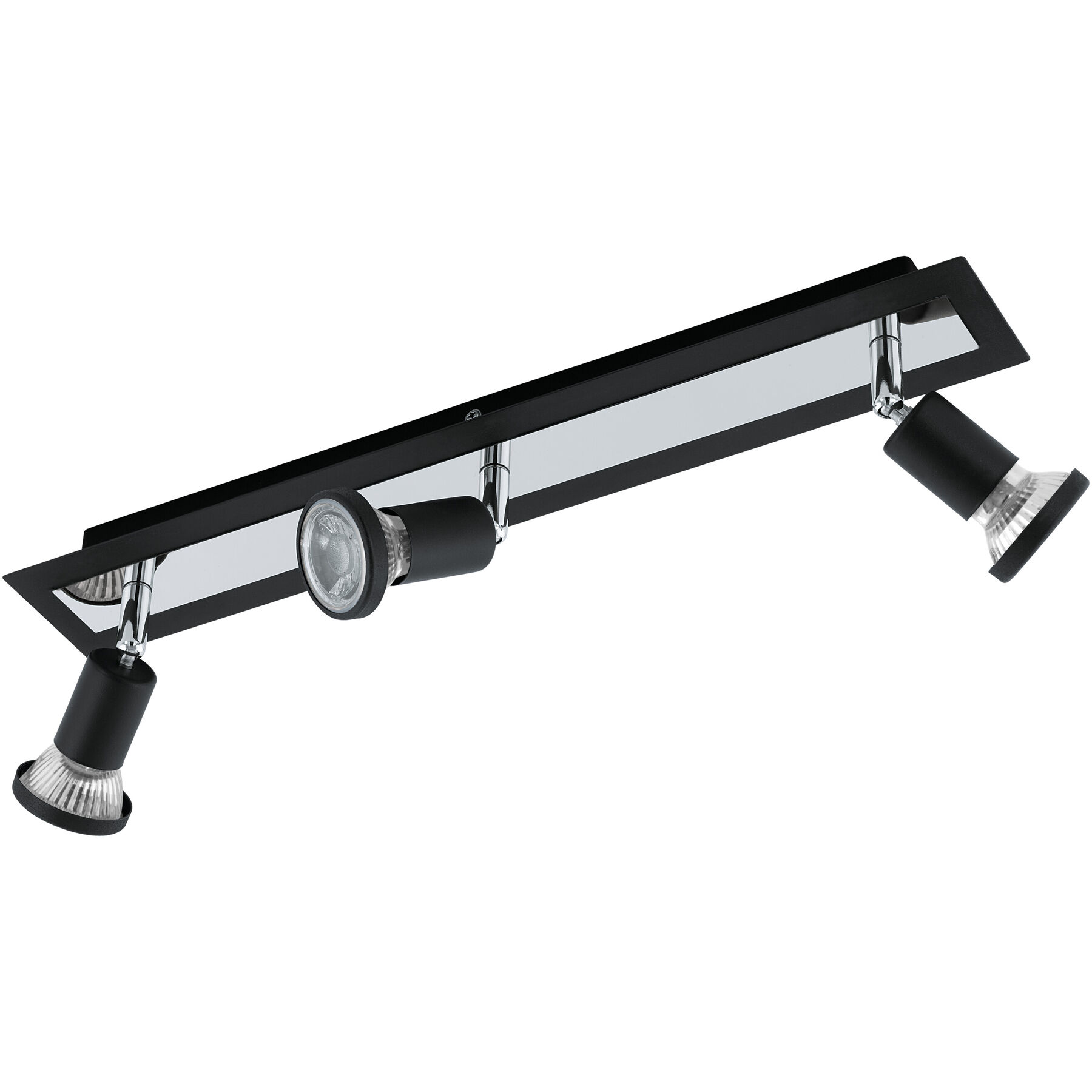 Eglo Spot Sarria Schwarz, chrom Stahl B 7 cm