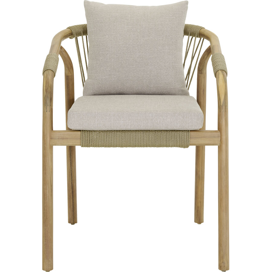 Gartenstuhl Carmela beige Akazie