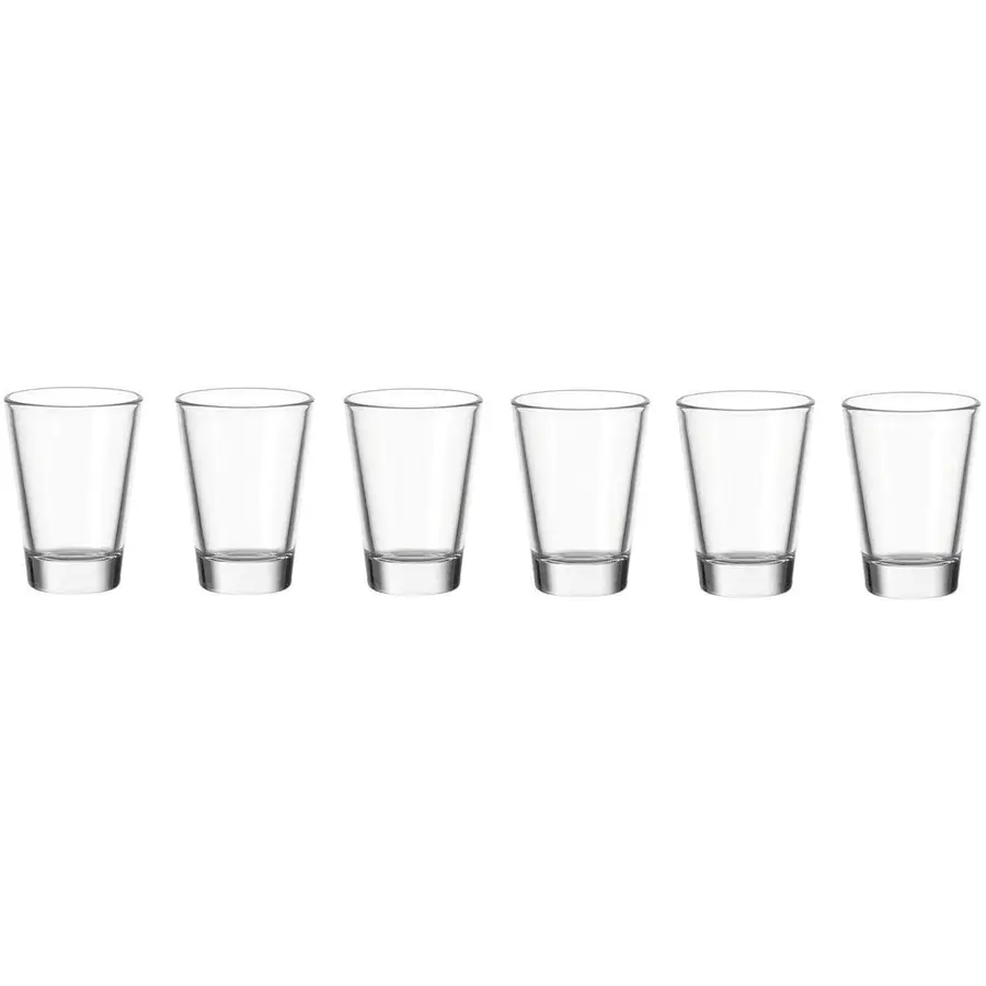 Schnapsgläser-Set Leonardo transparent Glas 60 l 6 Stk
