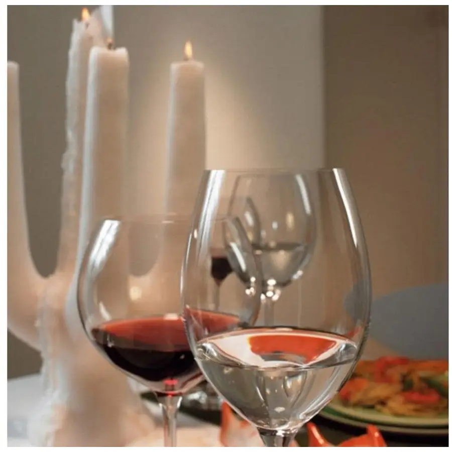 Weissweingläser-Set Leonardo transparent Kristallglas H 25 cm 0.40 l 6 Stk