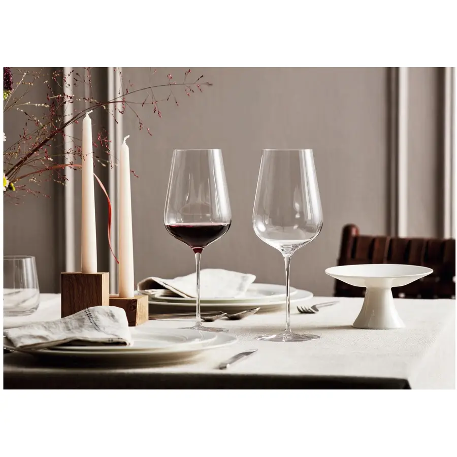 Rotweinglas-Set Leonardo Transparent Kristallglas H 26 cm 0.74 l 6 Stk