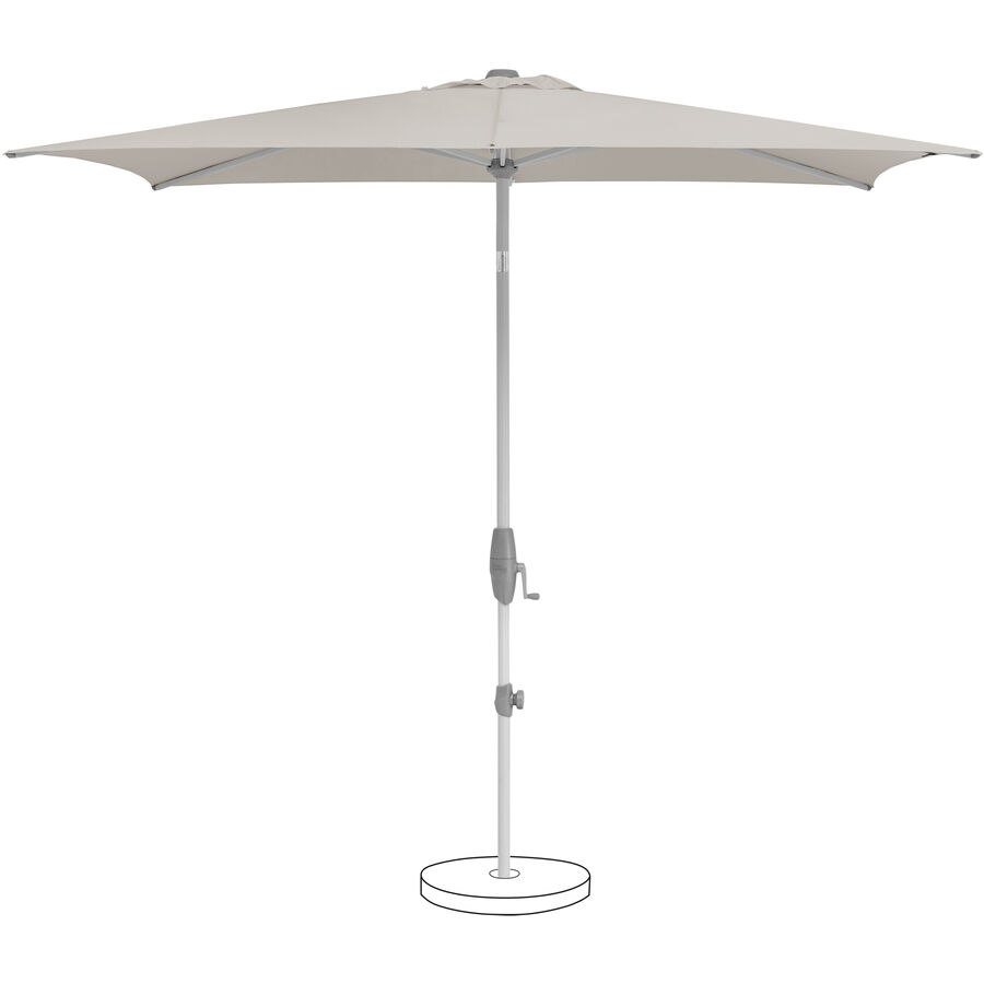 Suncomfort BY GLATZ Sonnenschirm Shell-Turn