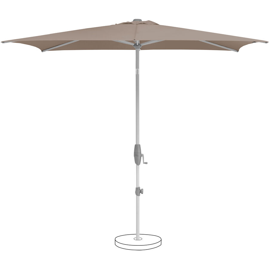 Suncomfort BY GLATZ Sonnenschirm Shell-Turn