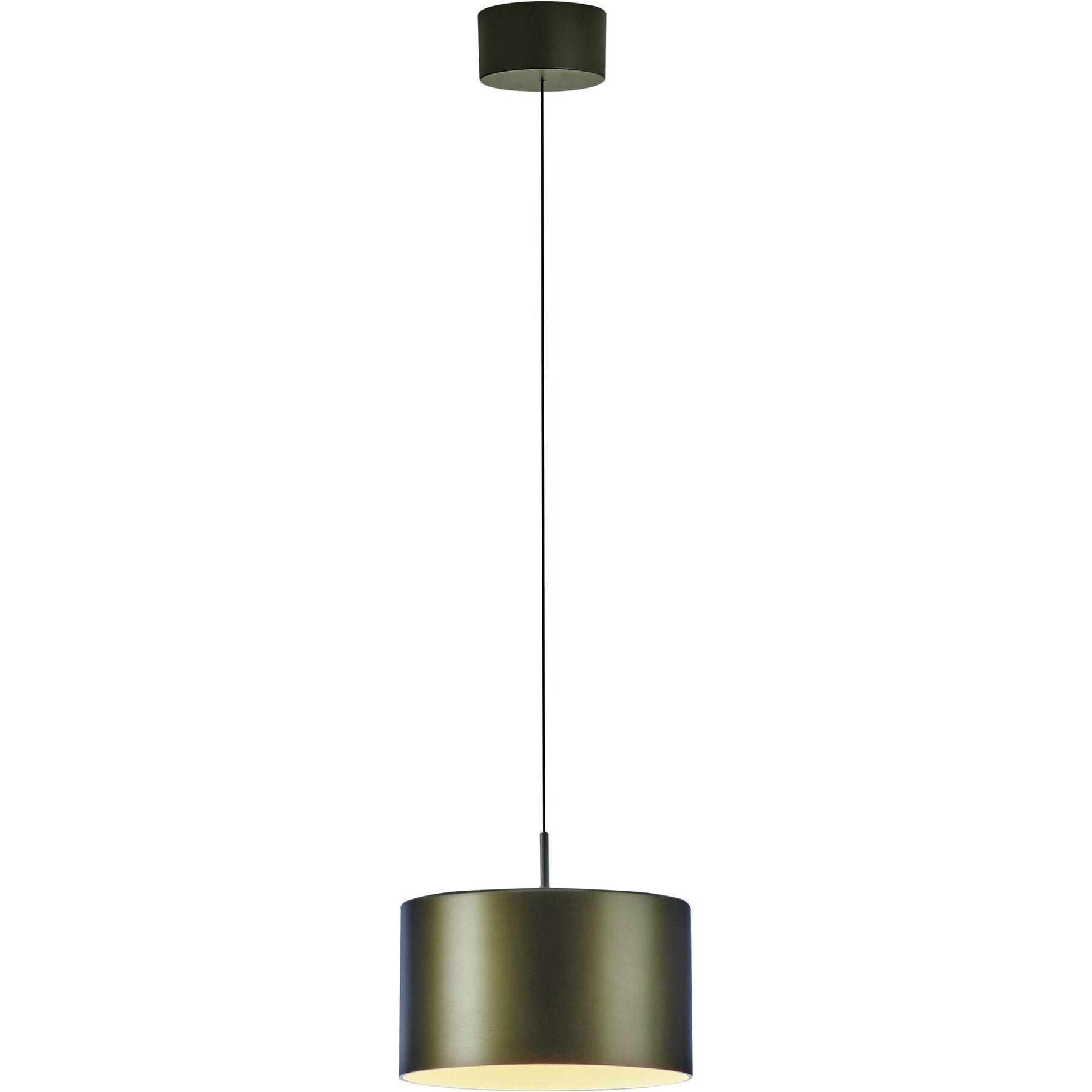 Bankamp Designer-Pendellampe Grand Metal Bronze Aluminium/Eisen/Acryl 1700 lm Dimmbar - LED - Lichtfarbe: Extra warmweiss - LED Energiesparlampen