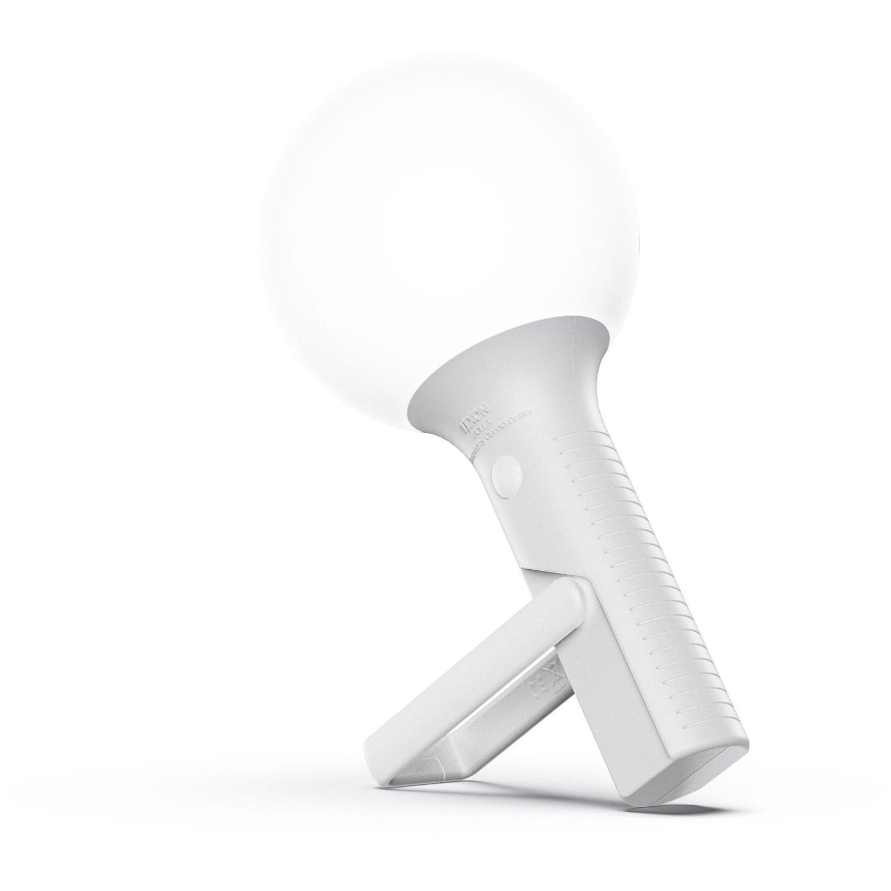 Lexon Tischlampe Bolla+ Weiss Kunststoff H 28.2 cm 25 lm - LED - Lichtfarbe: Warmweiss - Kaltes Tagesweiss- LED Energiesparlampe