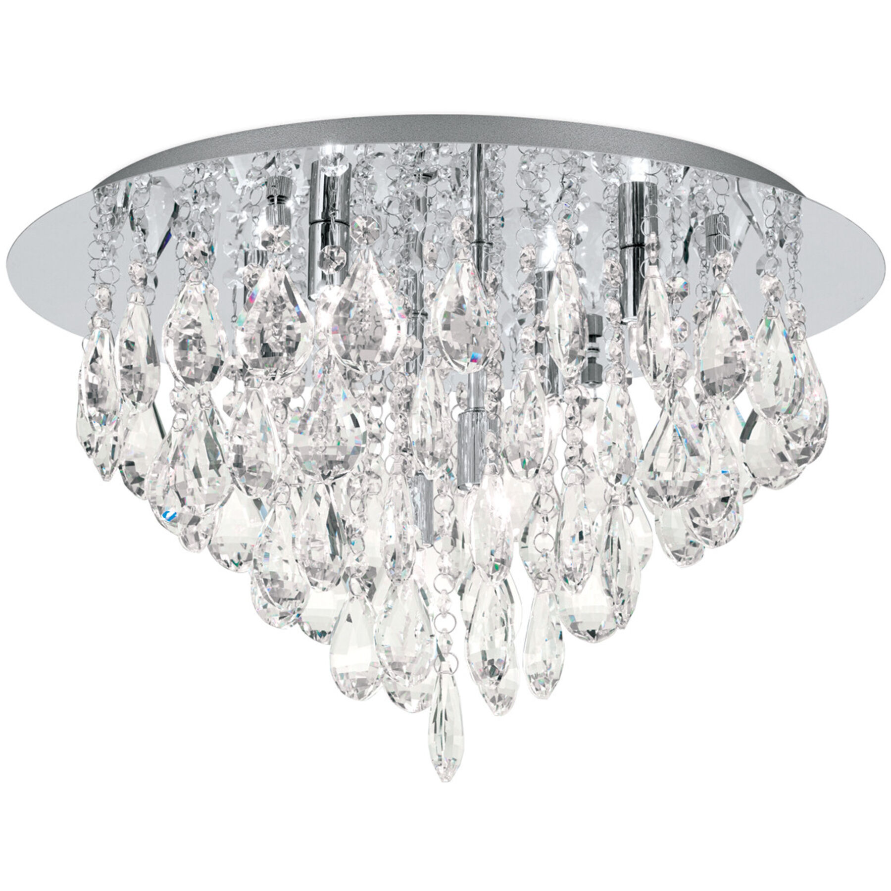 Deckenlampe Celeste chrom Stahl
