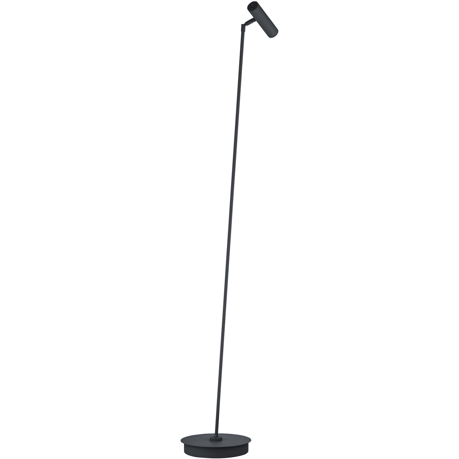 Stehlampe Tom Pro Schwarz Metall 780 lm H 137 cm - LED - Lichtfarbe: Extra warmweiss - Helles Neutralweiss - LED Energiesparlampen