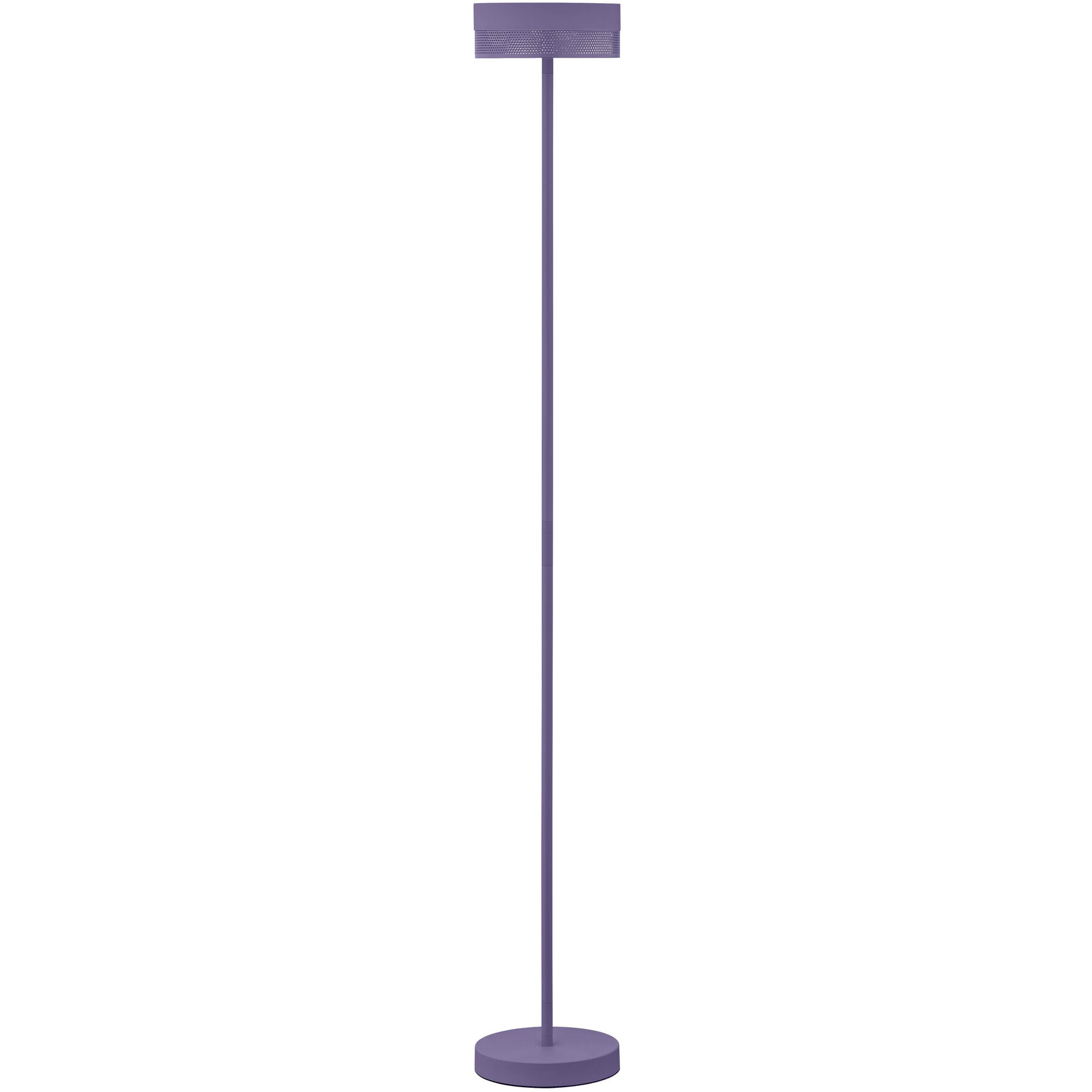 Stehlampe Mesh violett Metall 250 lm Dimmbar H 120 cm - LED - Lichtfarbe: Extra warmweiss - LED Energiesparlampen