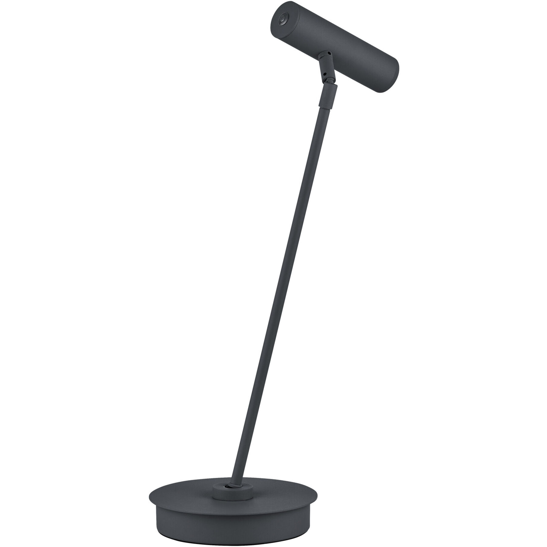 Tischlampe Tom Pro schwarz Metall H 47.5 cm 780 lm - LED - Lichtfarbe: Extra warmweiss - Helles Neutralweiss- LED Energiesparlampe