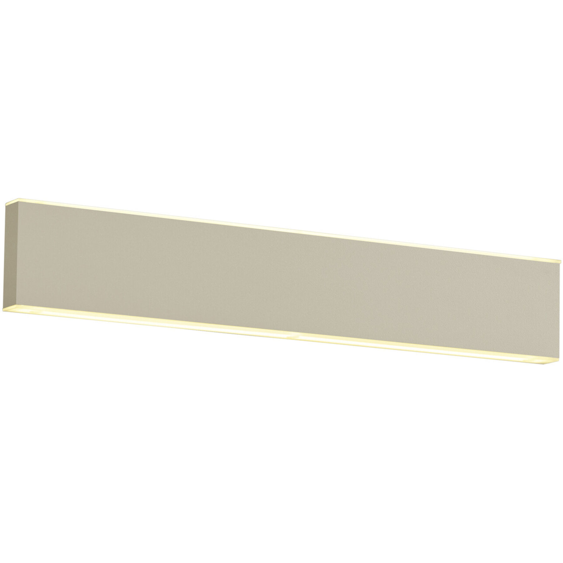 Wandlampe Delta-B sand Metall 170 lm B 30 cm - LED - Lichtfarbe: Extra warmweiss - LED Energiesparlampen
