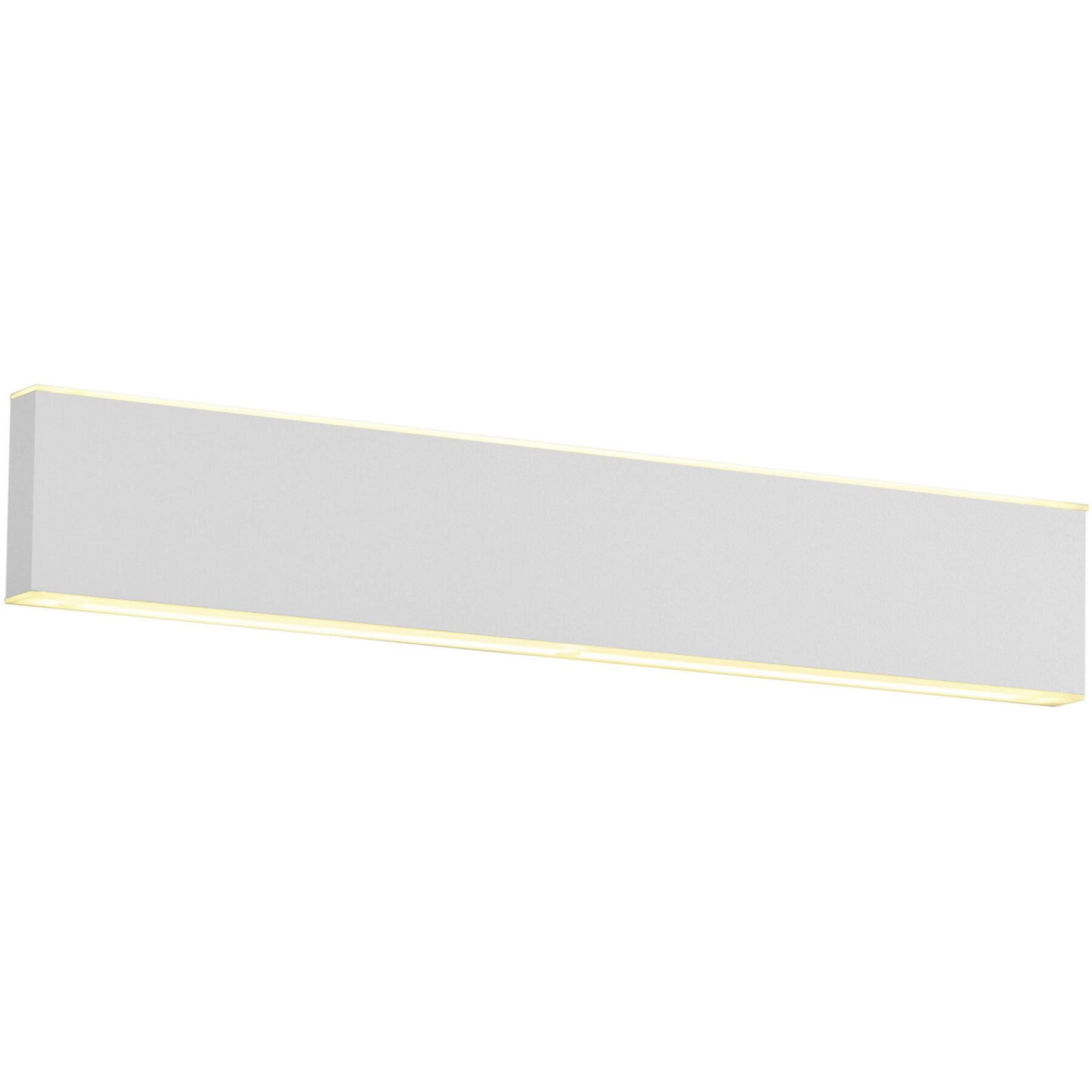 Wandlampe Delta-B weiss Metall 170 lm B 30 cm - LED - Lichtfarbe: Extra warmweiss - LED Energiesparlampen